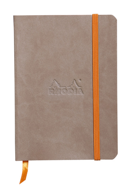 Rhodia Softcover Notebook - Medium - Taupe - Dotted